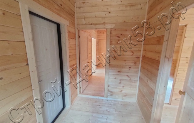 4 Брусовой дом ОД-11, 9х9м, 81 М², , Ленинградская область, Всеволожский район, посёлок Рахья. (10)